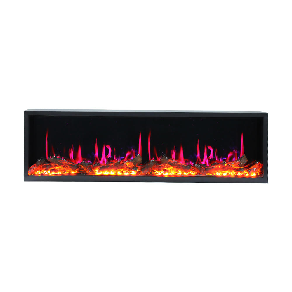 140 Colorful Flame Built-in Fireplace, with LCD Screen