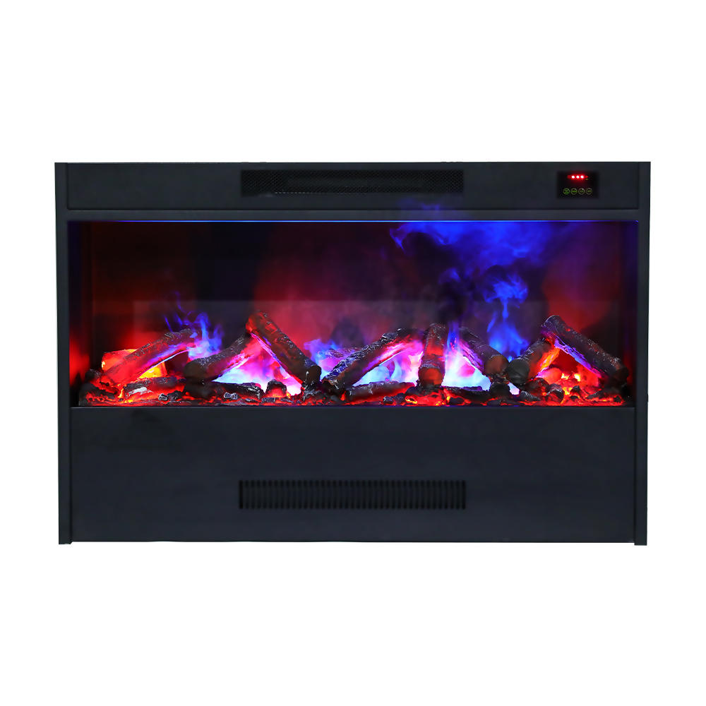 Water Vapor Fireplace With Wood Charcoal Heating